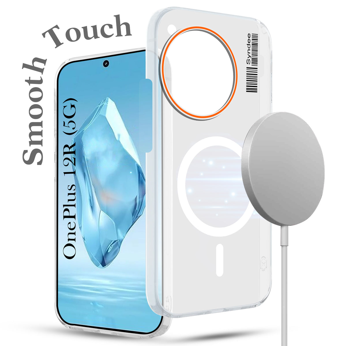 For OnePlus 12R 5G Back Cover Case (Soft Touch | Camera Bump Protection | MagSafe Compatible | Matte Finish)