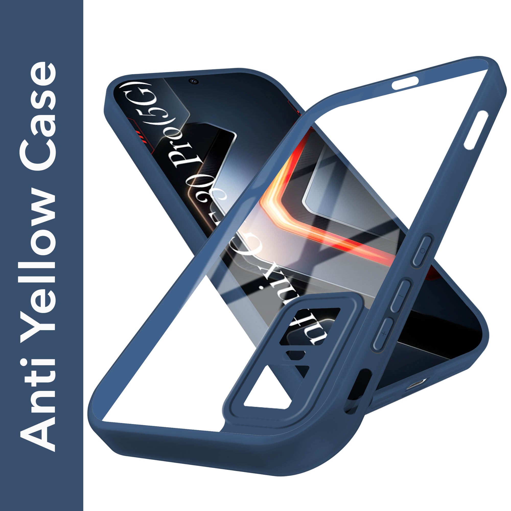For Infinix GT 30 Pro Back Cover Case (Lifetime Anti Yellow | Anti Scratch | Crystal Clear Shockproof)