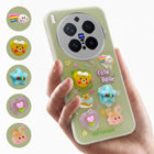 For Vivo X300 Pro Back Cover Case (3D Cute Cartoons | Hard Back Side Soft | Matte Premium Finish | HD Printing)
