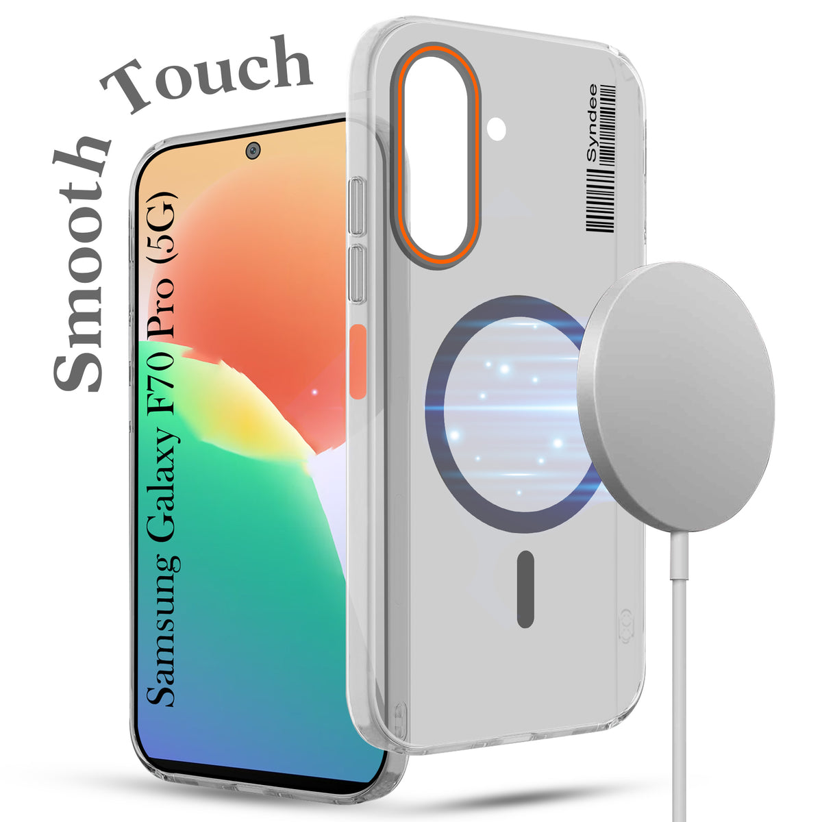 For Samsung Galaxy F70 Pro 5G Back Cover Case (Soft Touch | Camera Bump Protection | MagSafe Compatible | Matte Finish)