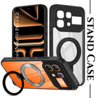 For Infinix Note 60 Pro 5G Back Cover Case (Kick Stand Ring Holder | Life time Anti Yellow | Camera Protection)