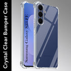 For Samsung Galaxy S25 FE Shockproof Crystal-Clear Back Cover ( Drop & Camera Protection | Hard Polycarbonate)
