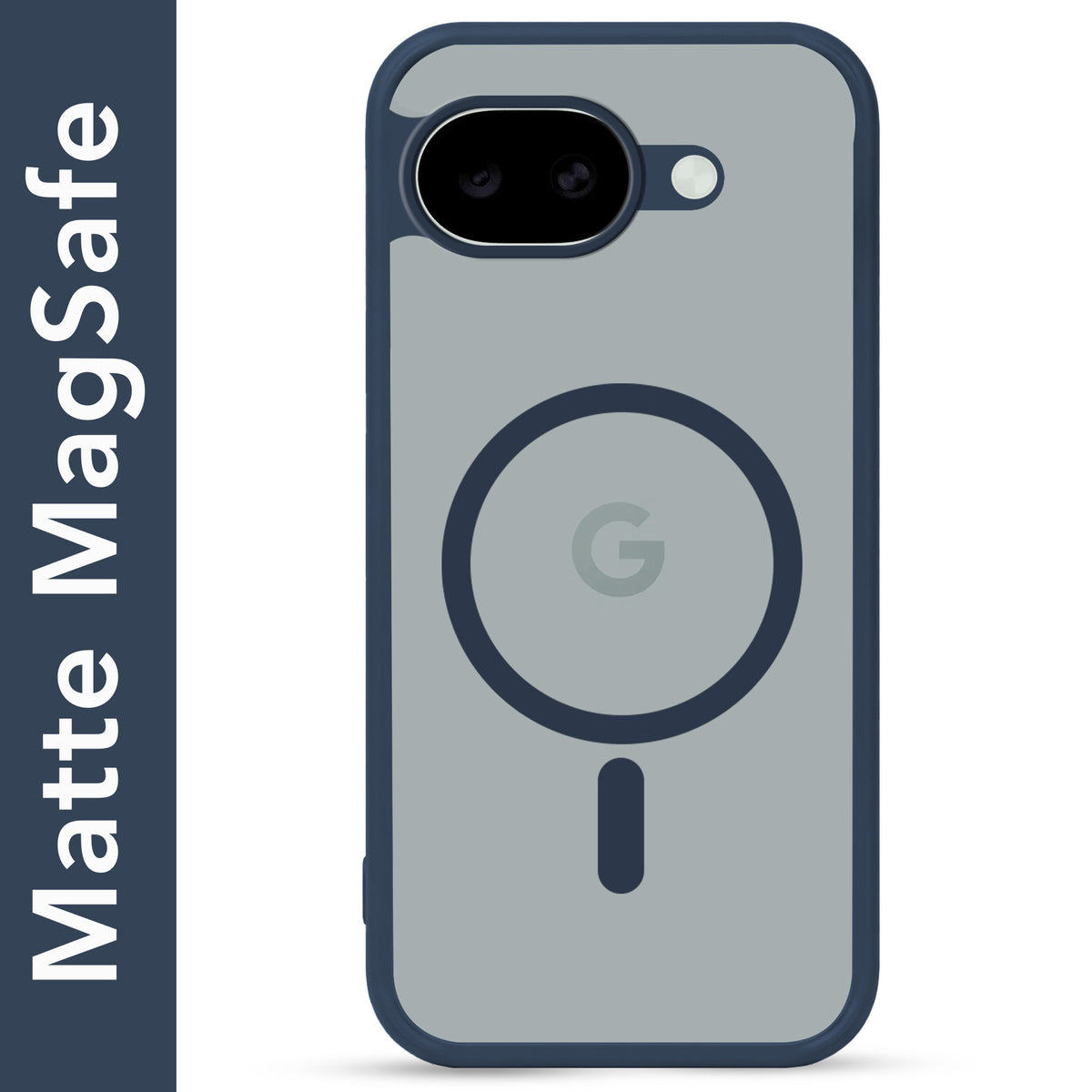 For Google Pixel 10a Matte Finish Back Case Cover (MagSafe Compatible | Translucent Soft Touch | Slim and Unbreakable)