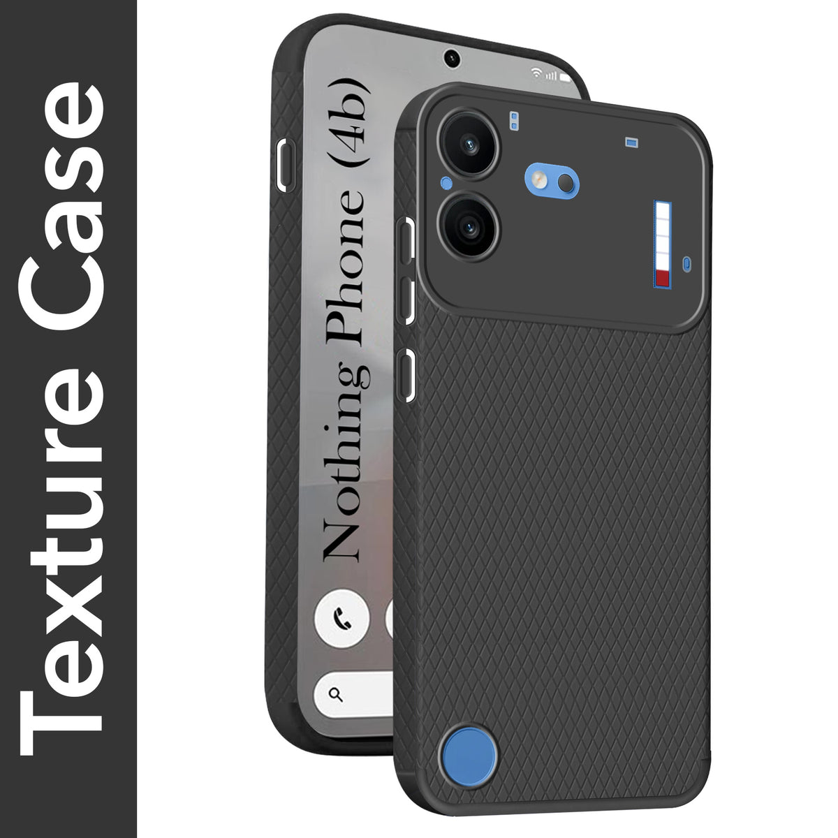 For Nothing Phone 4B 5G Back Cover Case Liquid Silicone (Camera Protection | Side Grip Texture | Soft and Flexible)