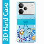 For Realme P4 Pro Back Cover Case (3D Cute Cartoons | Hard Back Side Soft | Matte Premium Finish | HD Printing)
