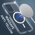 For Samsung Galaxy A23 4G Back Cover Case Lifetime Anti-Yellow MagSafe Compatible Clear | 5G (Sleek Hard Crystal | Shockproof and Camera Protection)