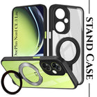 For OnePlus Nord CE 3 Lite Back Cover Case (Kick Stand Ring Holder | Life time Anti Yellow | Camera Protection)