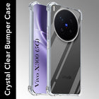 For Vivo X300 5G Back Cover Shockproof Crystal-Clear ( Drop & Camera Protection | Hard Polycarbonate)