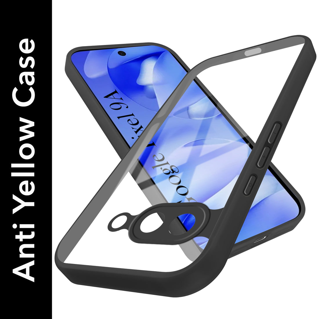 For Google Pixel 9A Back Cover Case (Lifetime Anti Yellow | Anti Scratch | Crystal Clear Shockproof)