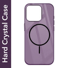 For Apple iPhone 13 Pro Back Cover Case (Crystal Clear Case | MagSafe Wireless Charging Support | Hard Anti Yellow | Camera Protection Bump)
