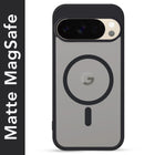 For Google Pixel 10 Pro Matte Finish Back Case Cover (MagSafe Compatible | Translucent Soft Touch | Slim and Unbreakable)