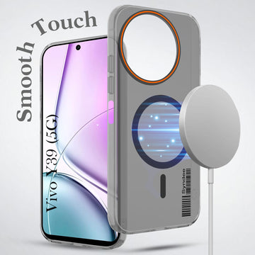 For Vivo Y39 Back Cover Case (Soft Touch | Camera Bump Protection | MagSafe Compatible | Matte Finish)