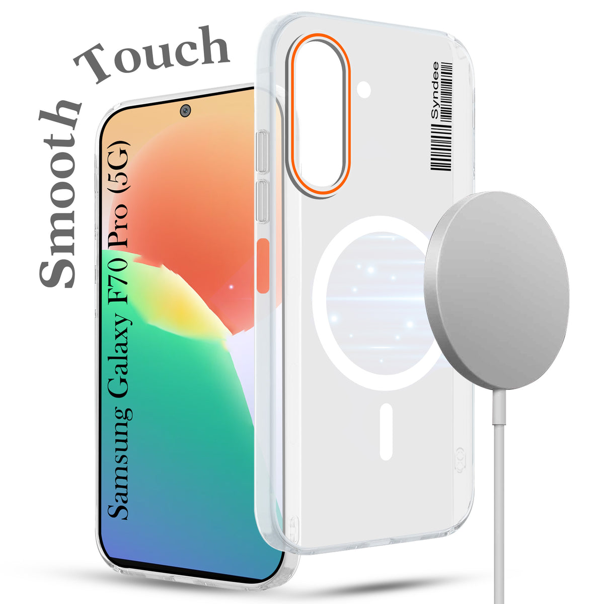 For Samsung Galaxy F70 Pro 5G Back Cover Case (Soft Touch | Camera Bump Protection | MagSafe Compatible | Matte Finish)