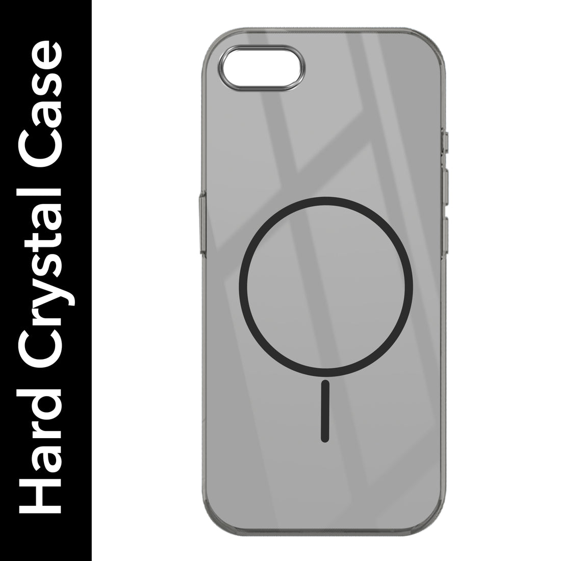 For Apple iPhone 7 | iPhone 8 Back Cover Case (Crystal Clear Case | MagSafe Wireless Charging Support | Hard Anti Yellow | Camera Protection Bump)