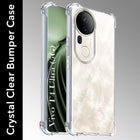 For Vivo T4 Ultra Back Cover Shockproof Crystal-Clear (Drop & Camera Protection | Hard Polycarbonate)
