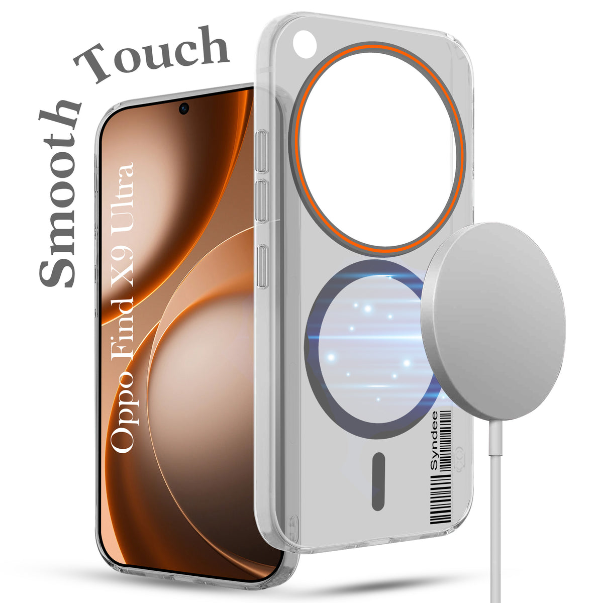 For Oppo Find X9 Ultra Back Cover Case (Soft Touch | Camera Bump Protection | MagSafe Compatible | Matte Finish)