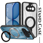 For Nothing Phone 4A 5G Back Cover Case (Kick Stand Ring Holder | Life time Anti Yellow | Camera Protection)