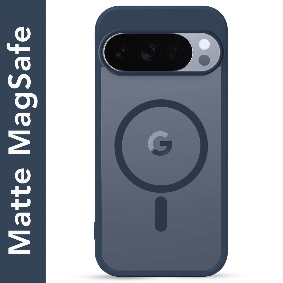 For Google Pixel 10 Pro Matte Finish Back Case Cover (MagSafe Compatible | Translucent Soft Touch | Slim and Unbreakable)