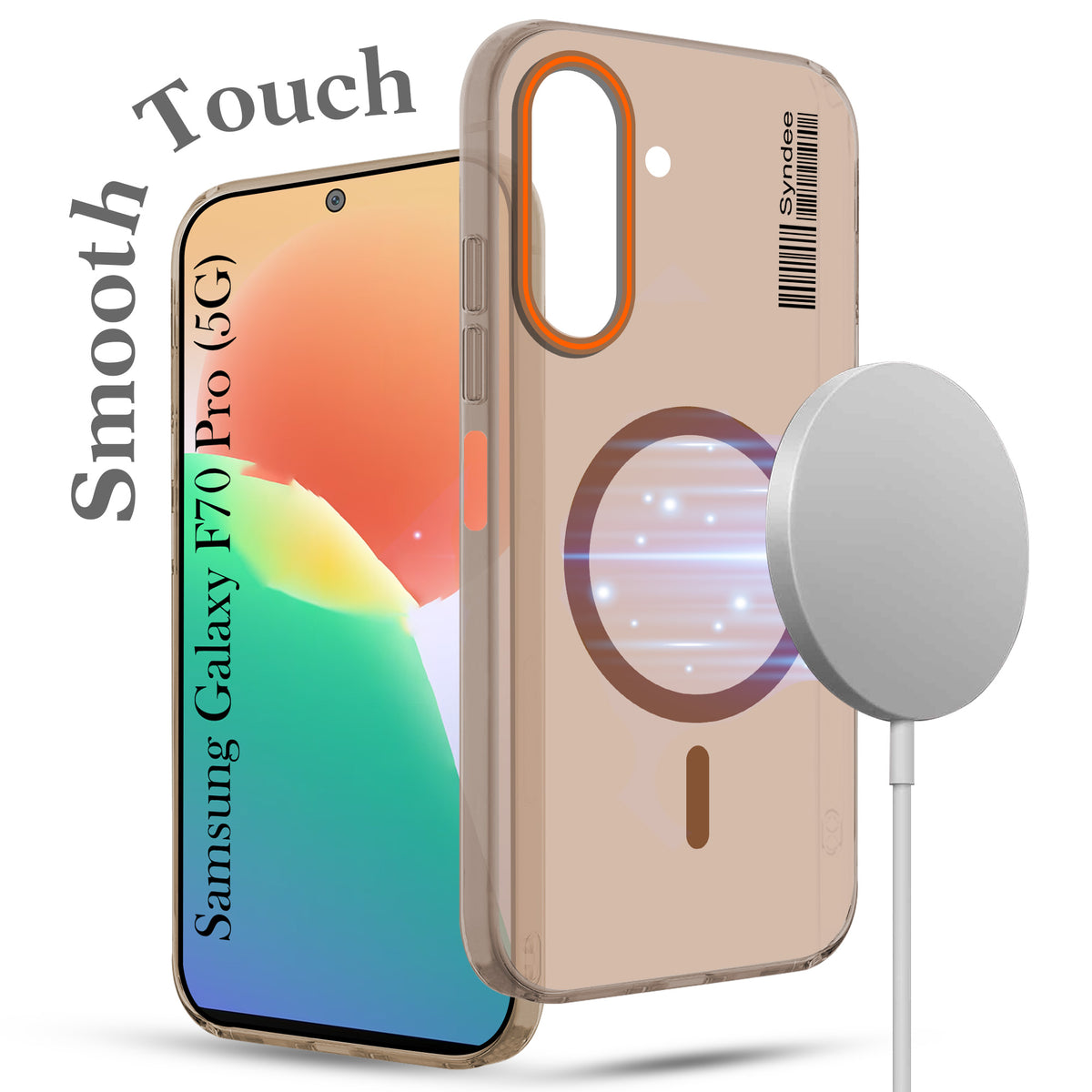 For Samsung Galaxy F70 Pro 5G Back Cover Case (Soft Touch | Camera Bump Protection | MagSafe Compatible | Matte Finish)