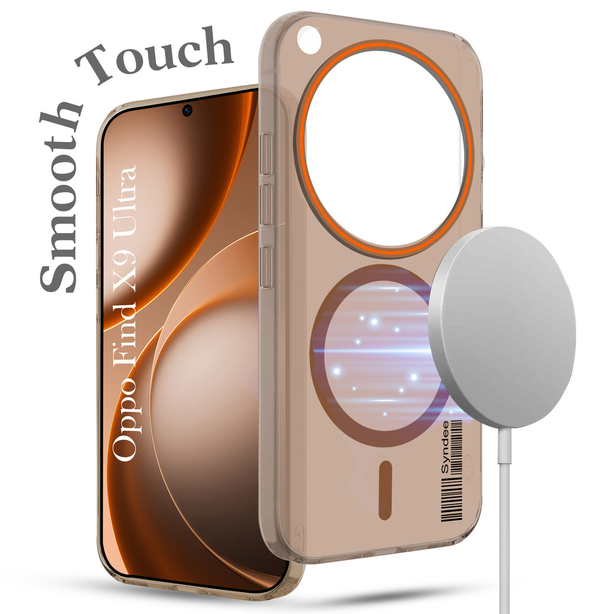 For Oppo Find X9 Ultra Back Cover Case (Soft Touch | Camera Bump Protection | MagSafe Compatible | Matte Finish)
