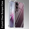For Vivo Y400 Pro Shockproof Crystal-Clear Back Cover ( Drop & Camera Protection | Hard Polycarbonate)