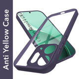 For Oppo Reno14 5G | Oppo Reno 14 5G Back Cover Case (Lifetime Anti Yellow | Anti Scratch | Crystal Clear Shockproof)