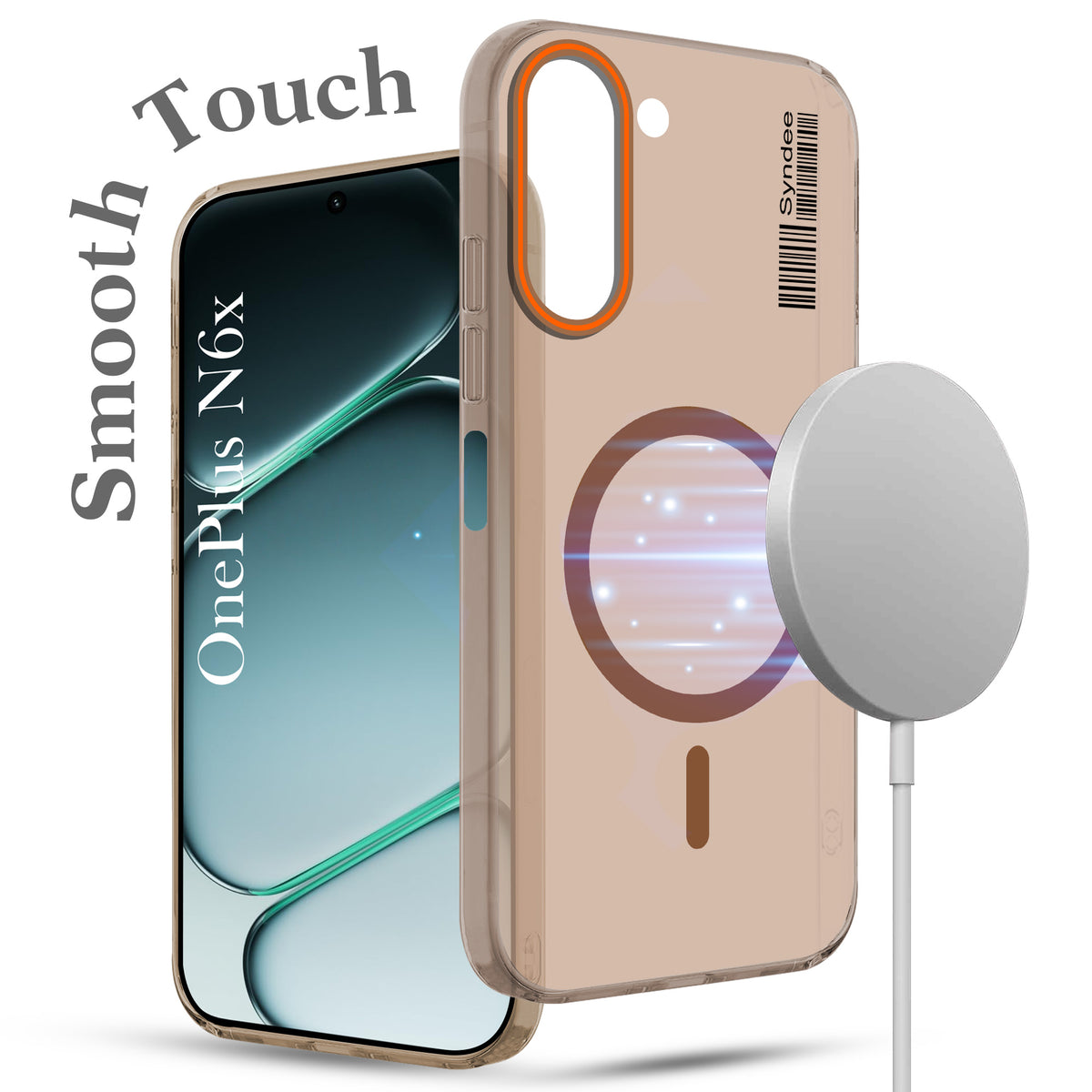 For OnePlus N6X Back Cover Case (Soft Touch | Camera Bump Protection | MagSafe Compatible | Matte Finish)