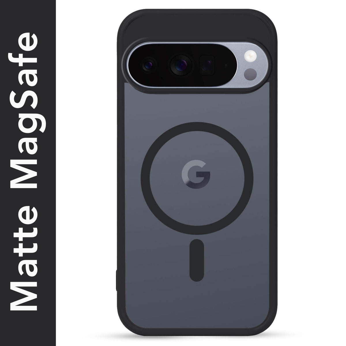 For Google Pixel 10 Pro XL Matte Finish Back Case Cover (MagSafe Compatible | Translucent Soft Touch | Slim and Unbreakable)
