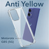 For Motorola Moto G85 5G Back Cover (Hard Anti Yellow Clear Case | Drop & Camera Protection | Shockproof Polycarbonate)