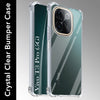 For Vivo T3 Pro Back Cover Shockproof Crystal-Clear (Drop & Camera Protection | Hard Polycarbonate)
