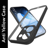 For Oppo Reno13 | Oppo Reno 13 Back Cover Case (Lifetime Anti Yellow | Anti Scratch | Crystal Clear Shockproof)