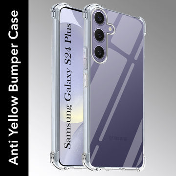 For Samsung Galaxy S24 Plus Back Cover (Shockproof Crystal Clear Case |  Drop & Camera Protection | Hard Polycarbonate)