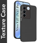 For Vivo V27 | Vivo V27 Pro Back Cover Case (Liquid Silicone | Side Grip | Camera Protection)