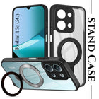 For Redmi 15C Back Cover Case (Kick Stand Ring Holder | Life time Anti Yellow | Camera Protection)