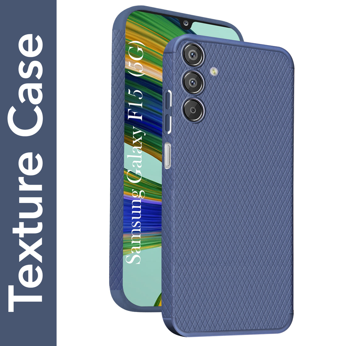 For Samsung Galaxy F15 5G Back Cover Case (Liquid Silicone | Side Grip | Camera Protection)