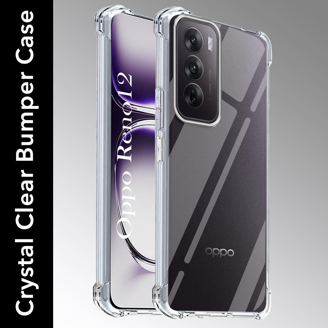 For Oppo Reno12 5G | Oppo Reno 12 5G  Back Cover (Drop & Camera Protection | Hard Polycarbonate)