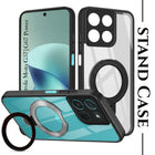 For Motorola Moto G67 Power | G57 Power Back Cover Case (Kick Stand Ring Holder | Life time Anti Yellow | Camera Protection)