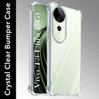 For Vivo T3 Ultra Shockproof Crystal-Clear Back Cover (Drop & Camera Protection | Hard Polycarbonate)