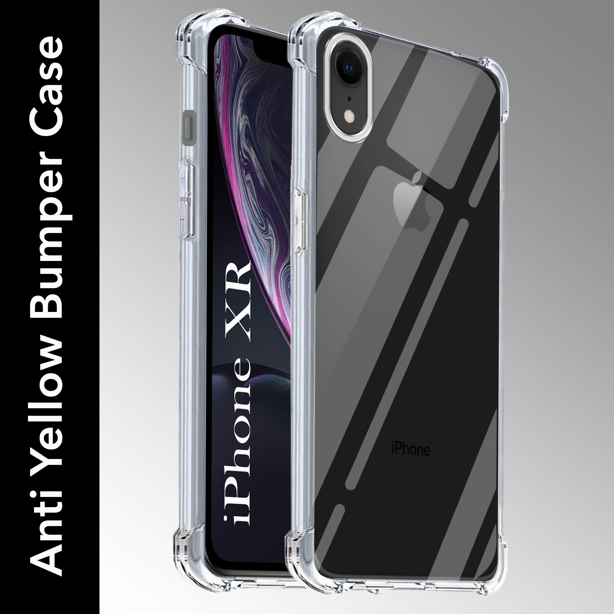 For Apple iPhone XR  Back Cover (Shockproof Crystal Clear  Case |  Drop & Camera Protection | Hard Polycarbonate)