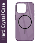 For Apple iPhone 16 Pro Max Back Cover Case (Crystal Clear Case | MagSafe Wireless Charging Support | Hard Anti Yellow | Camera Protection Bump)