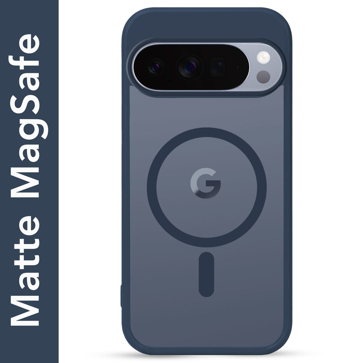 For Google Pixel 10 Pro XL Matte Finish Back Case Cover (MagSafe Compatible | Translucent Soft Touch | Slim and Unbreakable)
