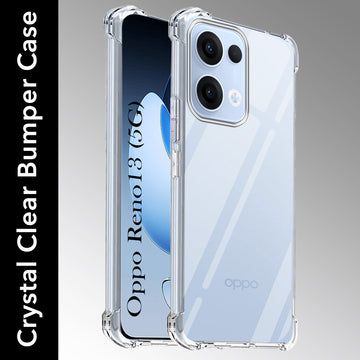 For Oppo Reno13 5G | Oppo Reno 13 5G Shockproof Crystal-Clear Back Cover (Drop & Camera Protection | Hard Polycarbonate)
