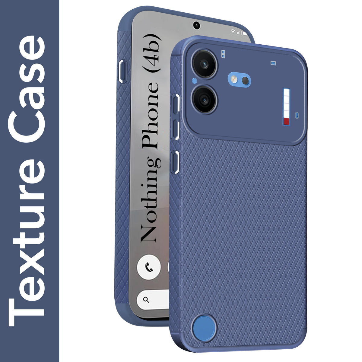 For Nothing Phone 4B 5G Back Cover Case Liquid Silicone (Camera Protection | Side Grip Texture | Soft and Flexible)