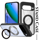 For Google Pixel 10 Back Cover Case (Kick Stand Ring Holder | Life time Anti Yellow | Camera Protection)