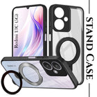 For Redmi 13C 5G Back Cover Case (Kick Stand Ring Holder | Life time Anti Yellow | Camera Protection)