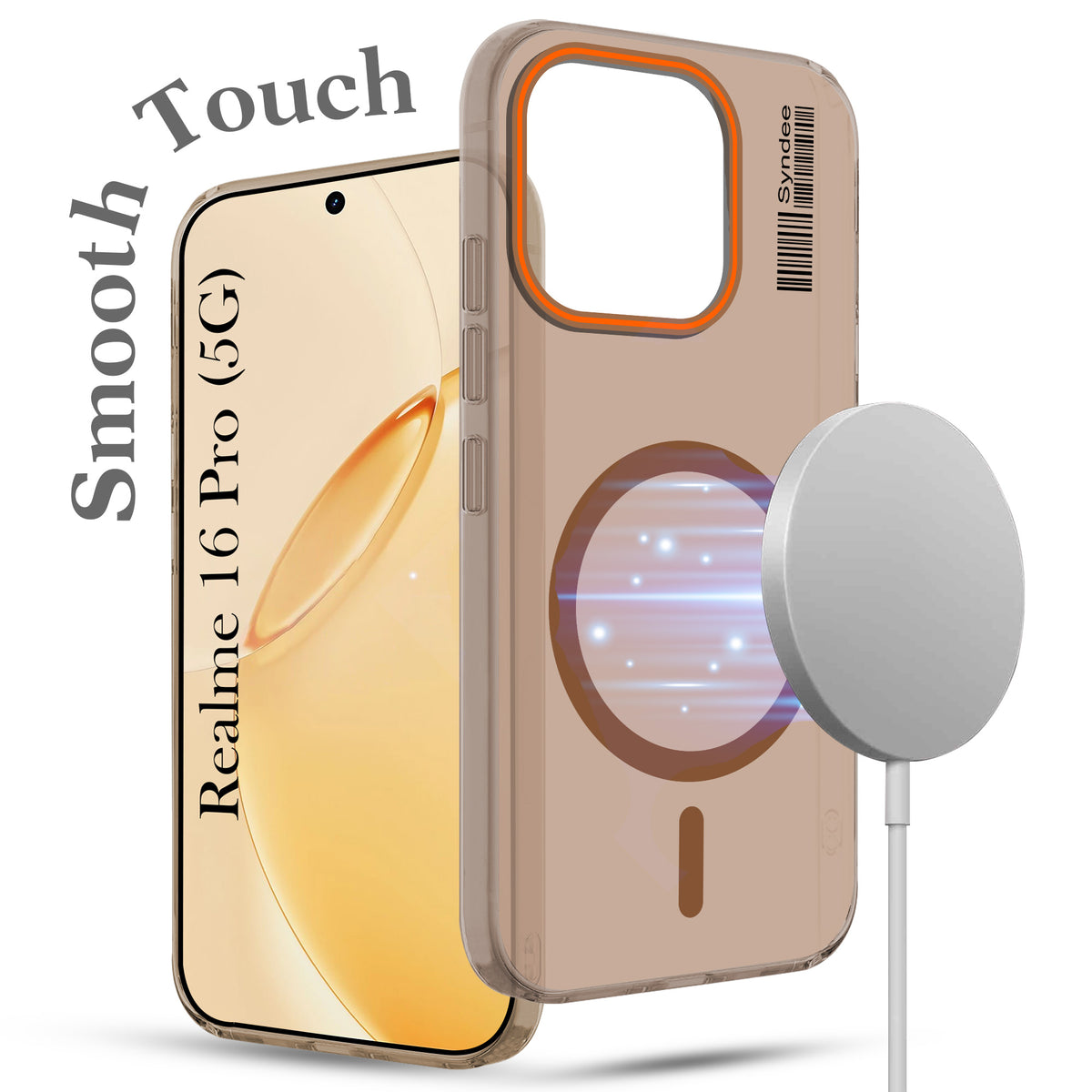 For Realme 16 Pro Back Cover Case (Soft Touch | Camera Bump Protection | MagSafe Compatible | Matte Finish)
