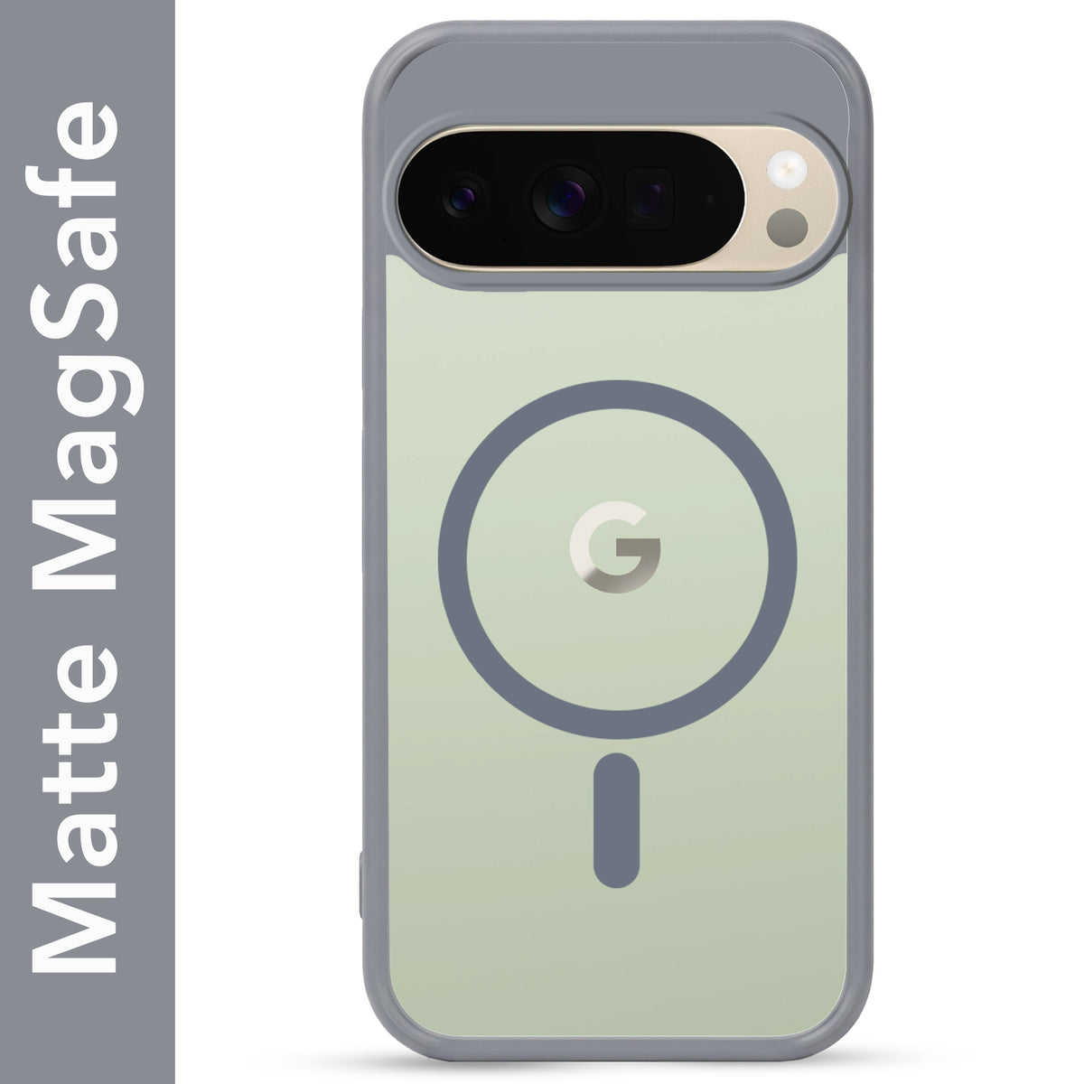 For Google Pixel 10 Pro XL Matte Finish Back Case Cover (MagSafe Compatible | Translucent Soft Touch | Slim and Unbreakable)