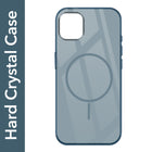For Apple iPhone 14 Pro Max Back Cover Case (Crystal Clear Case | MagSafe Wireless Charging Support | Hard Anti Yellow | Camera Protection Bump)