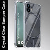 For Nothing Phone 2 Shockproof Crystal-Clear Back Cover (Drop & Camera Protection | Hard Polycarbonate)
