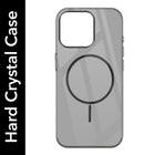 For Apple iPhone 16 Pro Max Back Cover Case (Crystal Clear Case | MagSafe Wireless Charging Support | Hard Anti Yellow | Camera Protection Bump)